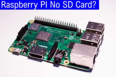 Raspberry Pi Without SD Card? (Boot, Flash, Install check)